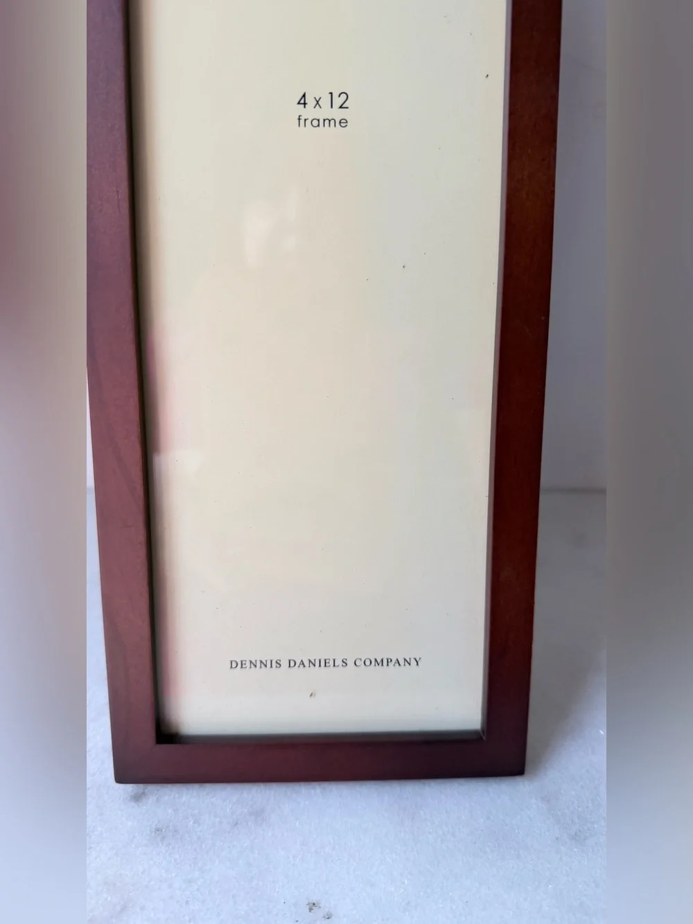 Unique Brown Wood Picture Frame - 4x12
